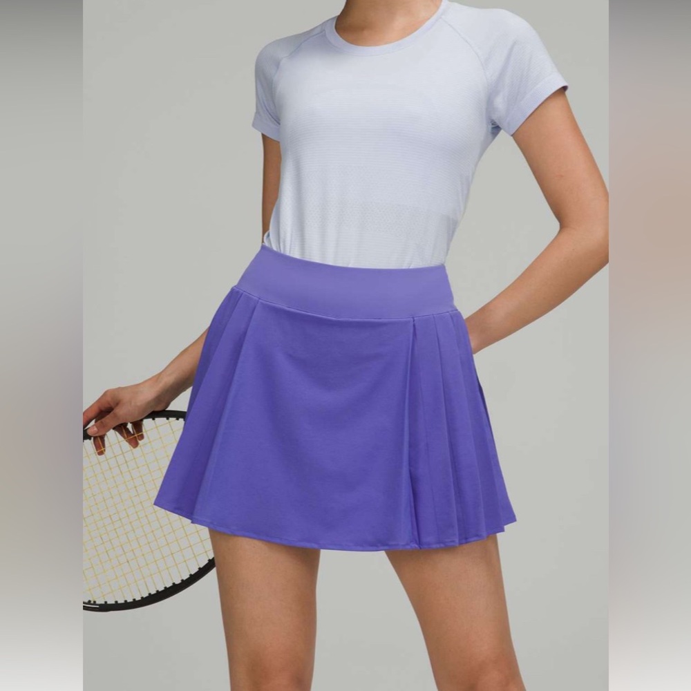 Lululemon Side Pleat HR Tennis Skirt size 6